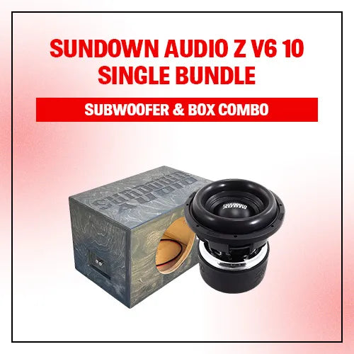 Sundown Audio Z v6 10 Single Bundle