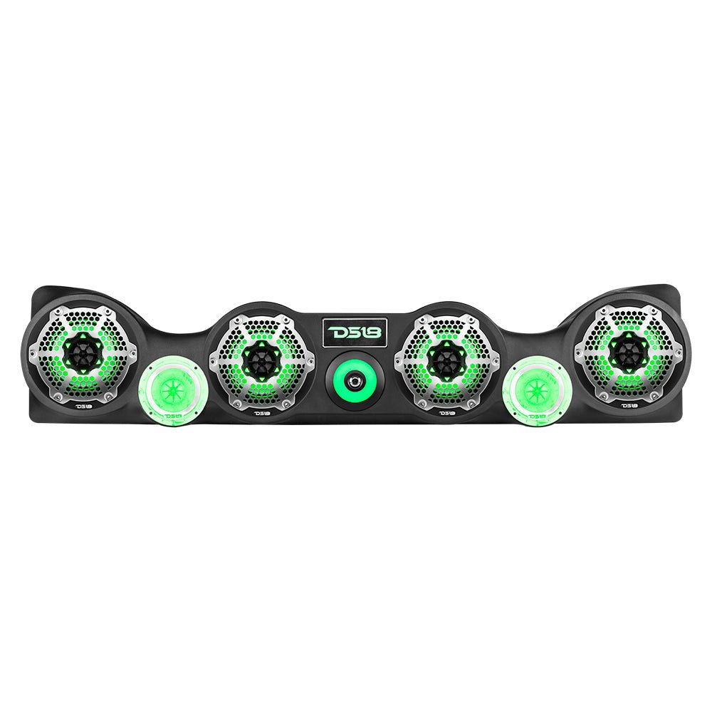 DS18 Jeep TJ Overhead Bar System Fits 4 X 6.5" Speakers 2 X 4" Tweeters