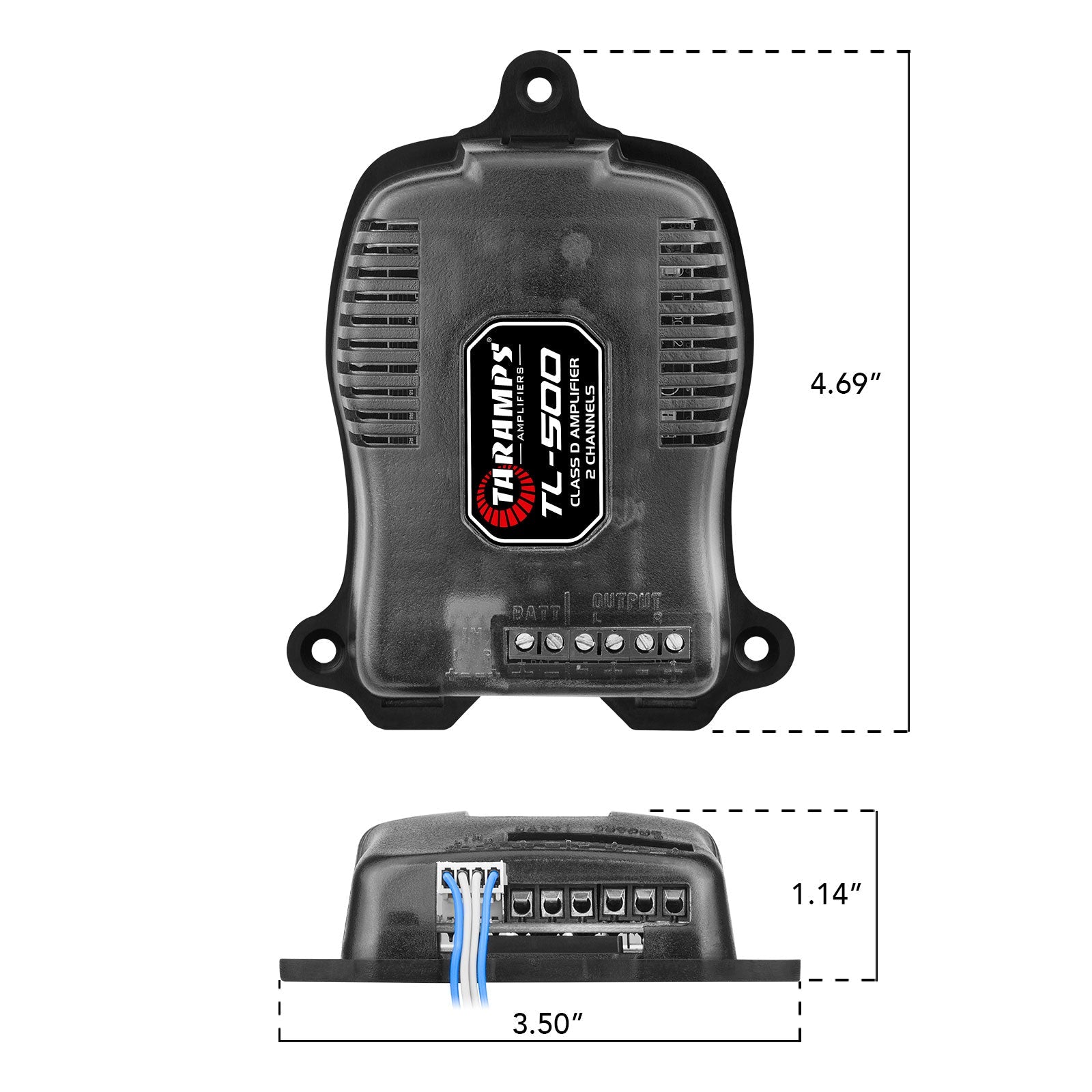 Taramps TL 500 Car Audio Amplifier - 4