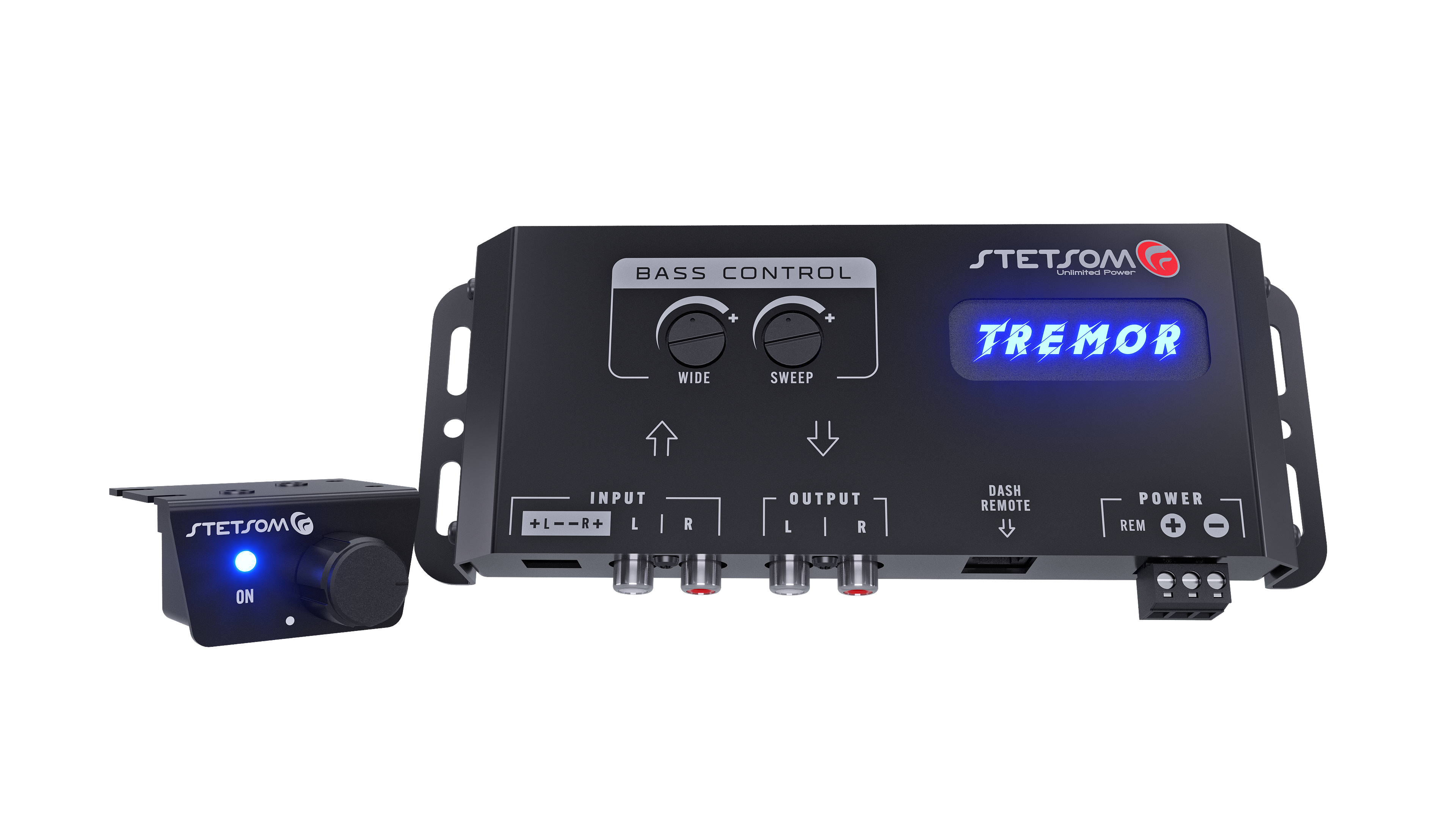 Stetsom TREMOR STT42 Bass Restoration Processor + Tremor Control + 5m / 16ft Cable for Tremor Control
