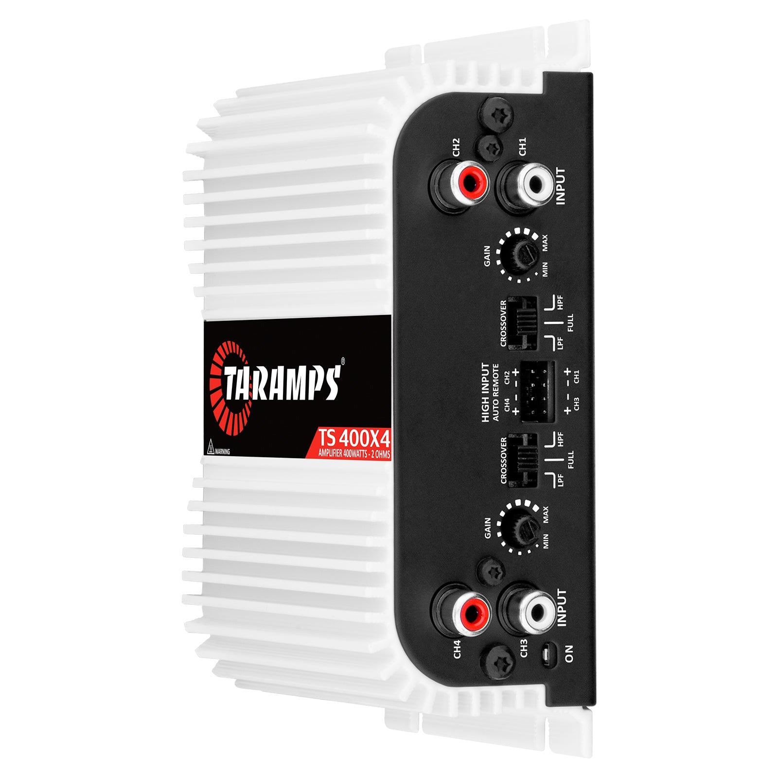 Taramps TS 400X4 HIGH LEVEL INPUT Car Audio Amplifier | NEW SMALL SIZE! - 4