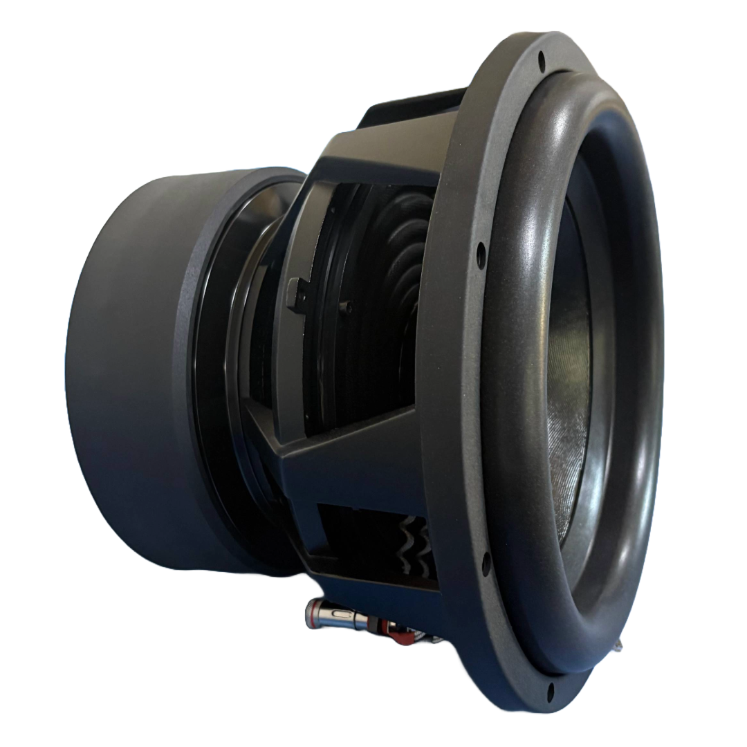 SoundQubed HDX3.2 12" Subwoofer Dual 1/2 Ohm 2500W RMS Car Audio