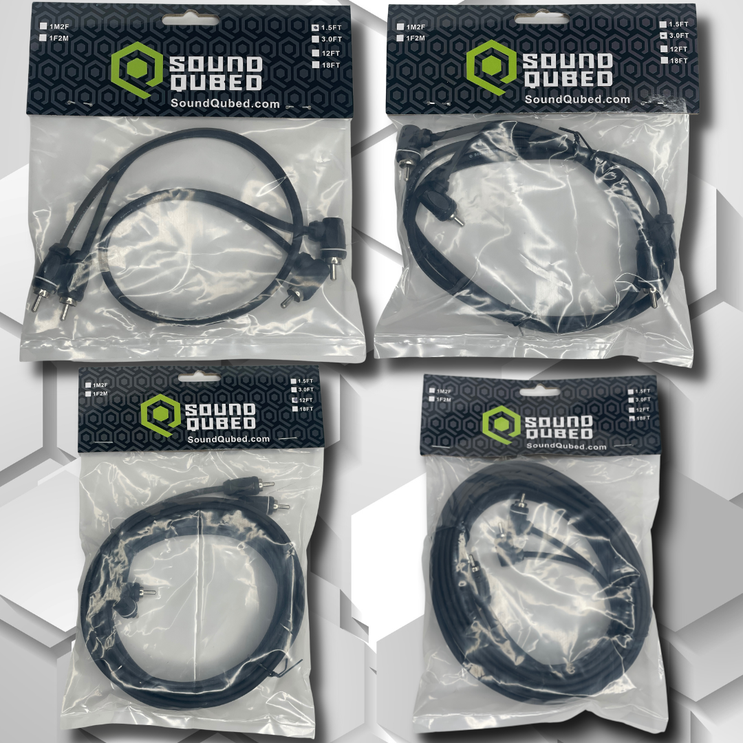 SoundQubed Twisted OFC 2-Channel RCA 1.5-18ft