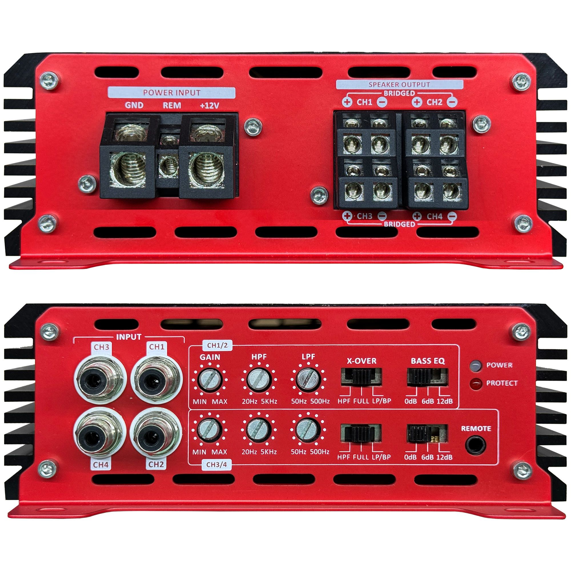 Violator Audio VA3600.4 4-Channel Amplifier — 255W x 4 RMS