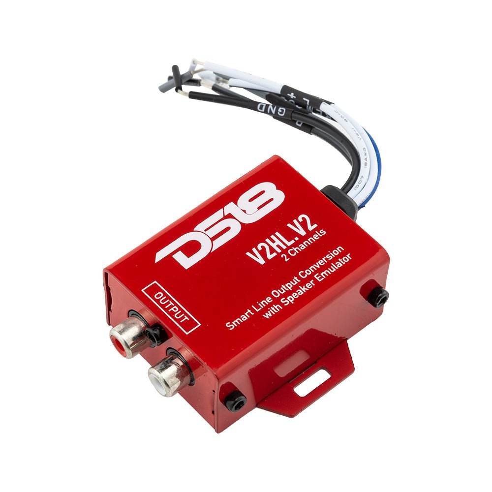 DS18 2-Channel Line Output Converter with Speaker Emulator (Remote out)