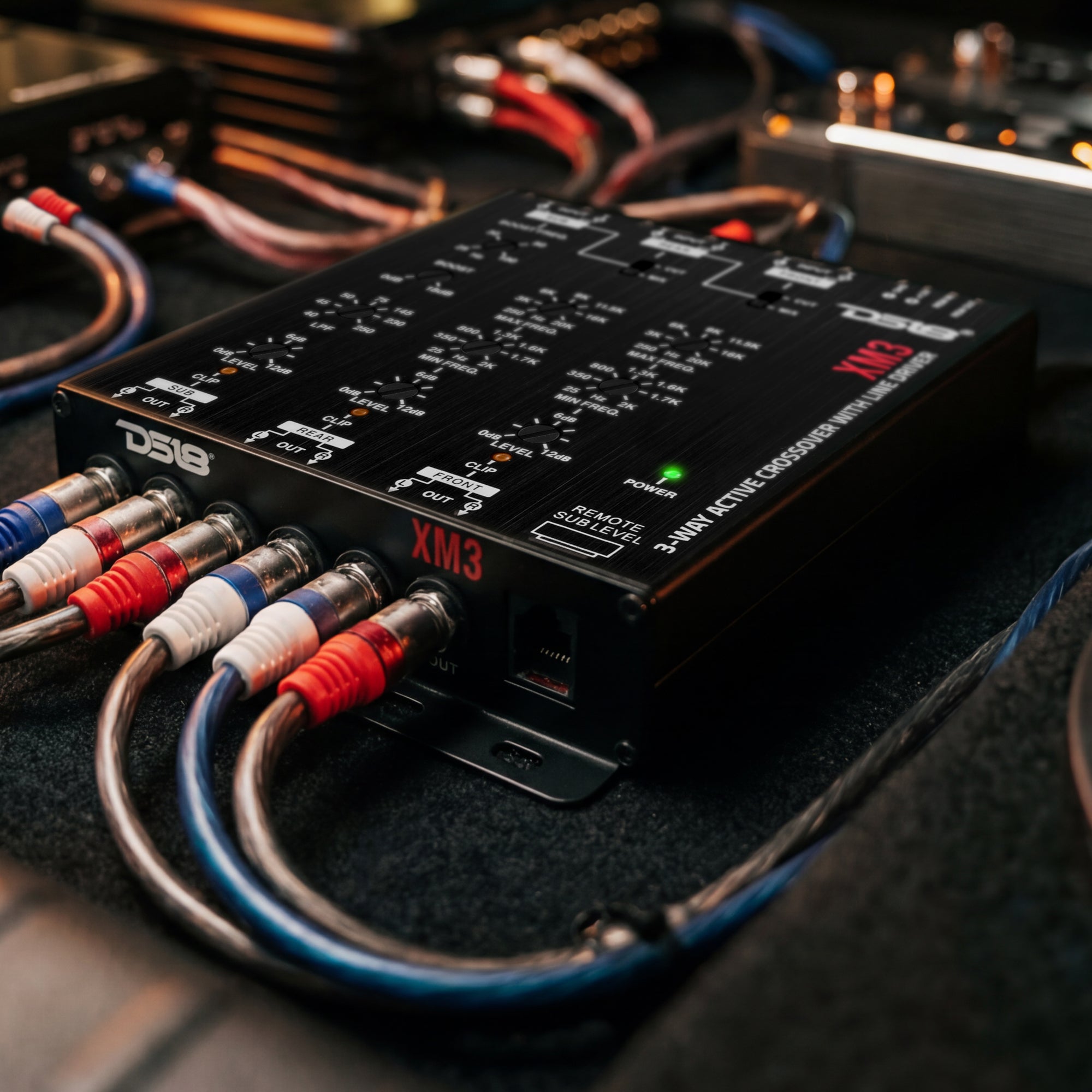 DS18 3-Way Active Crossover With Line Driver