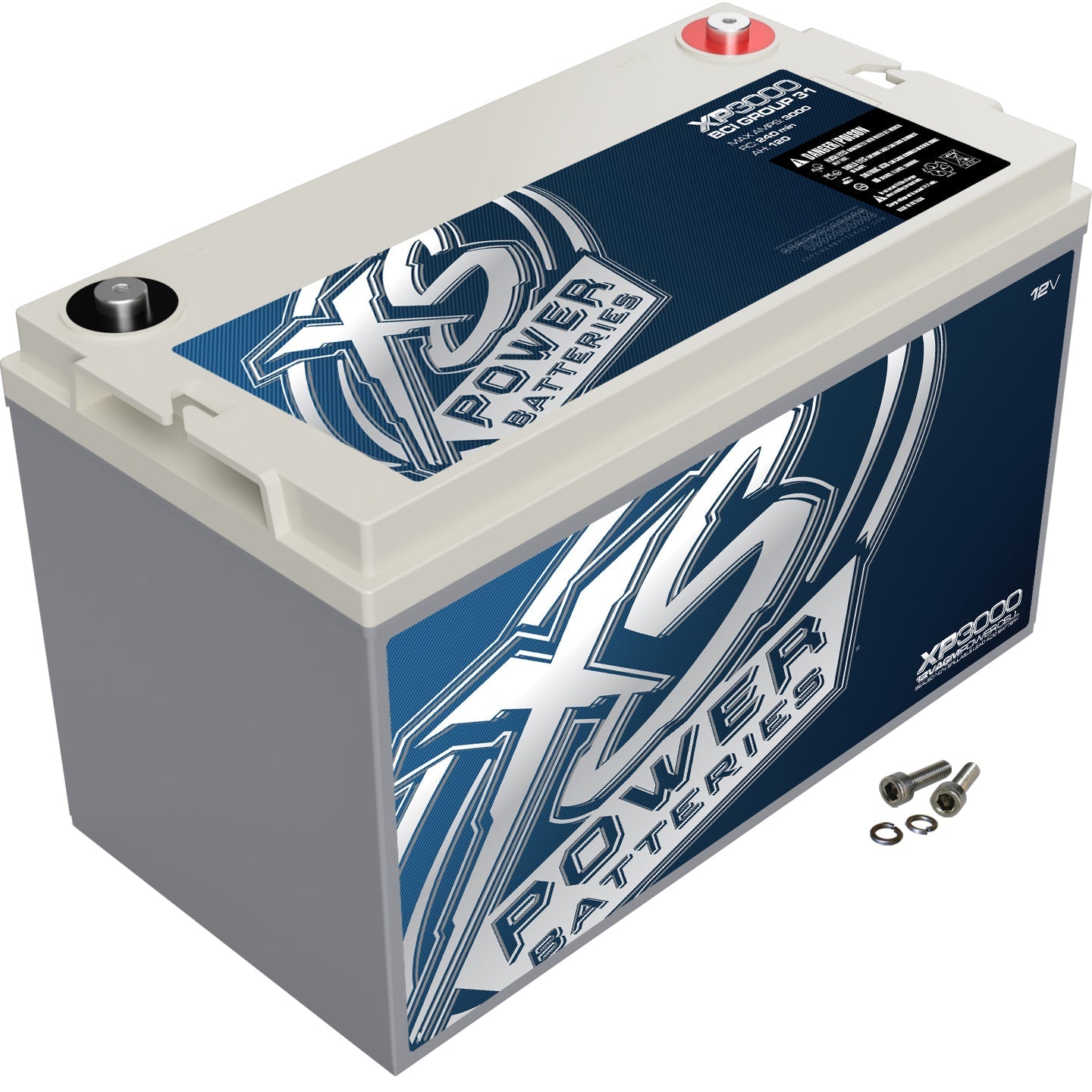 XS Power XP3000 Group 31 12V AGM Car Audio Battery