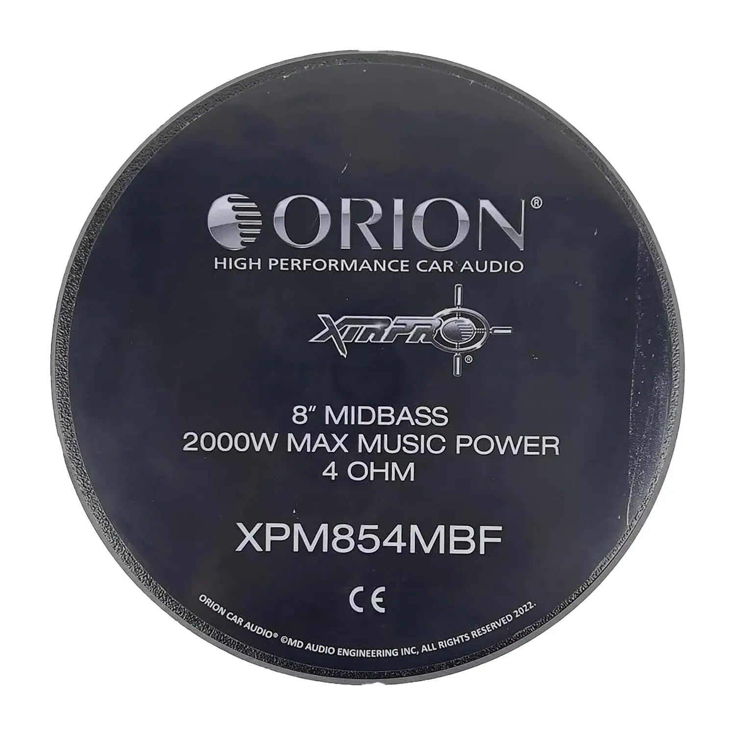Orion XPM854MBF XTR Pro Series Pro Audio Midrange Speaker – 2,000W | JS Ultimate Sounds