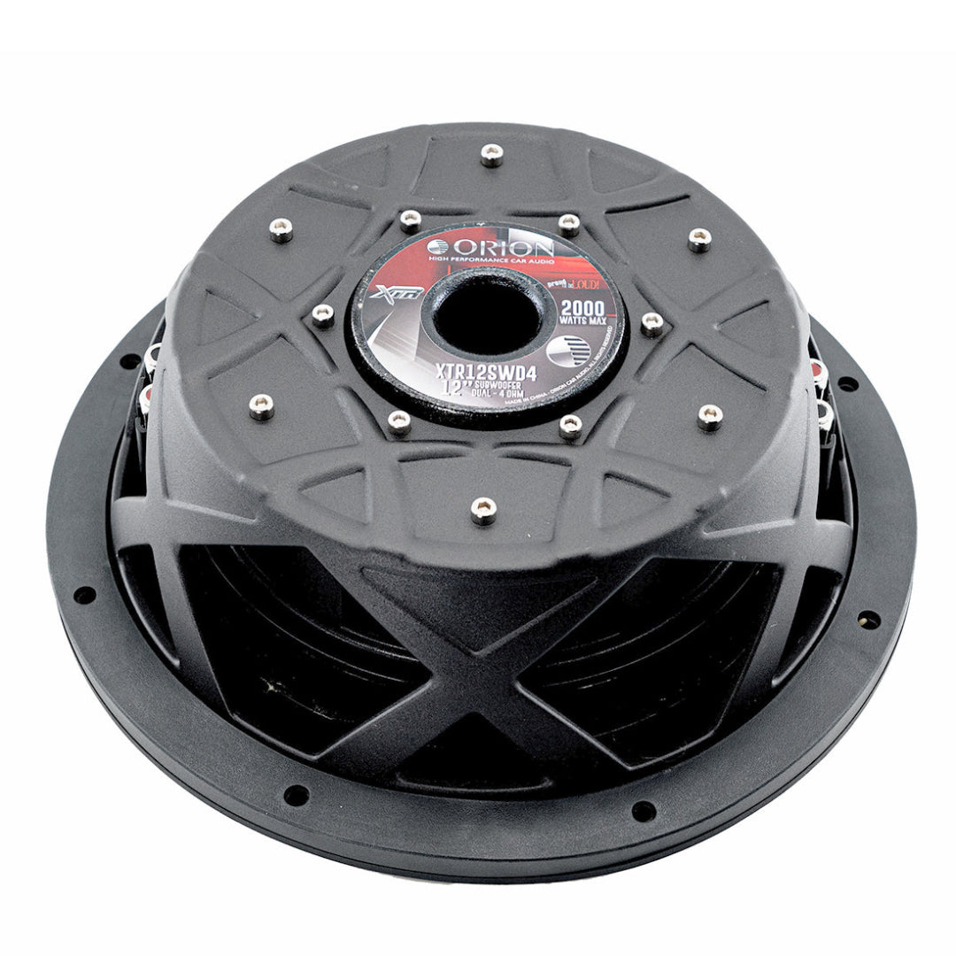 Orion XTR12SWD4 XTR Series Subwoofer – 500W RMS | JS Ultimate Sounds