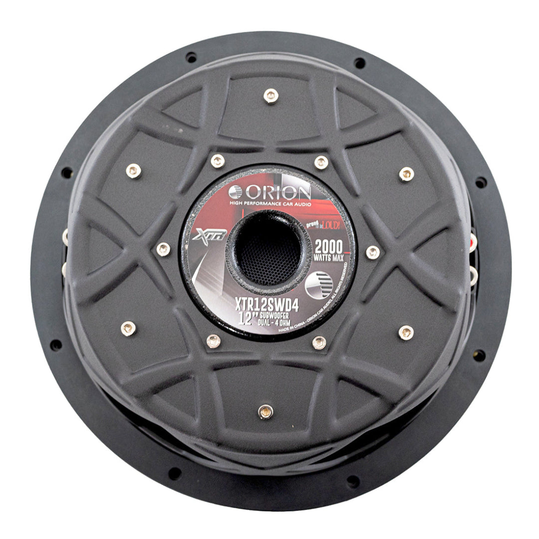 Orion XTR12SWD4 XTR Series Subwoofer – 500W RMS | JS Ultimate Sounds