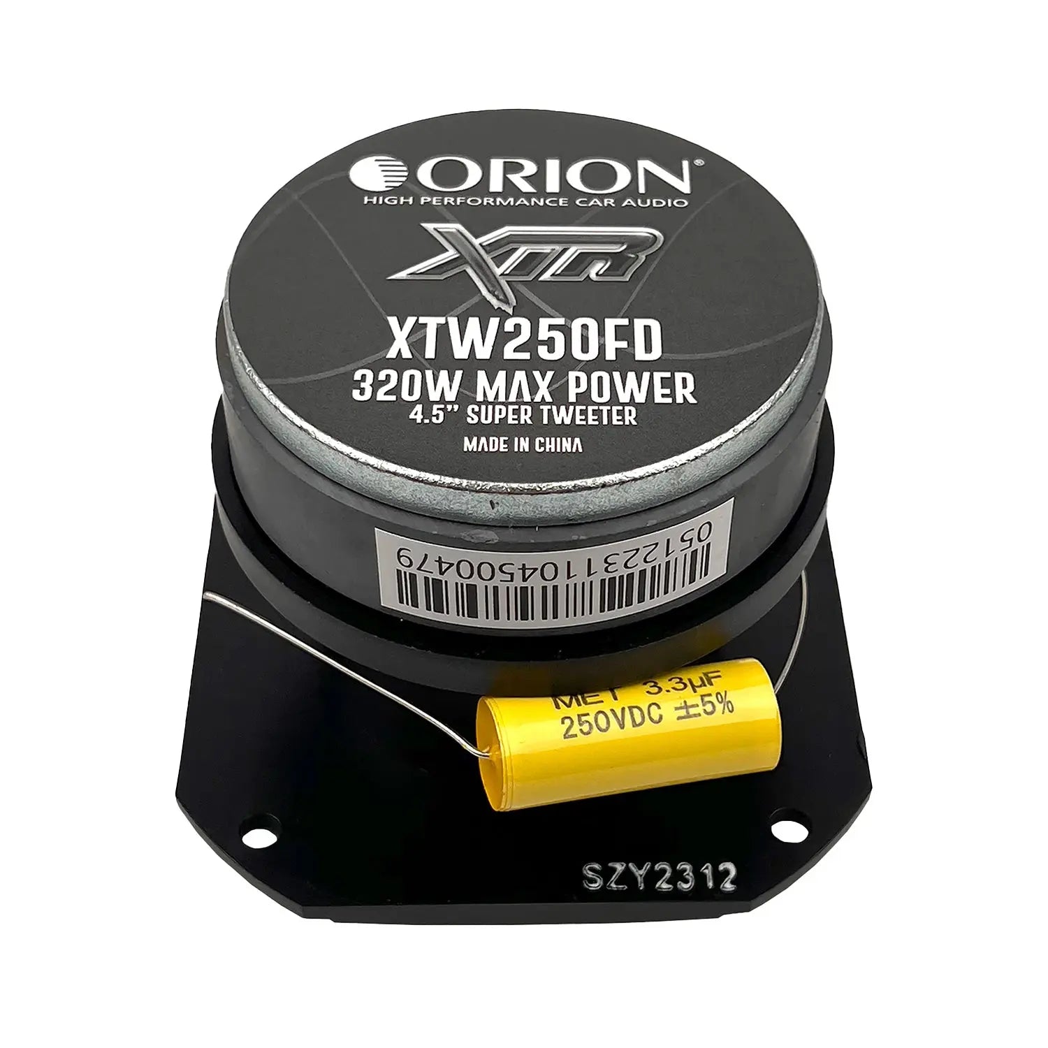 Orion XTW250FD XTR Pro Series Tweeter – 80W RMS | JS Ultimate Sounds