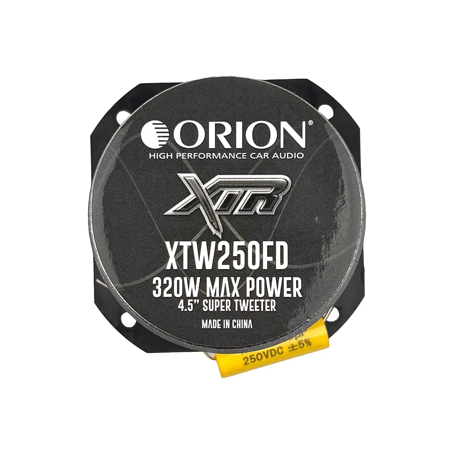 Orion XTW250FD XTR Pro Series Tweeter – 80W RMS | JS Ultimate Sounds