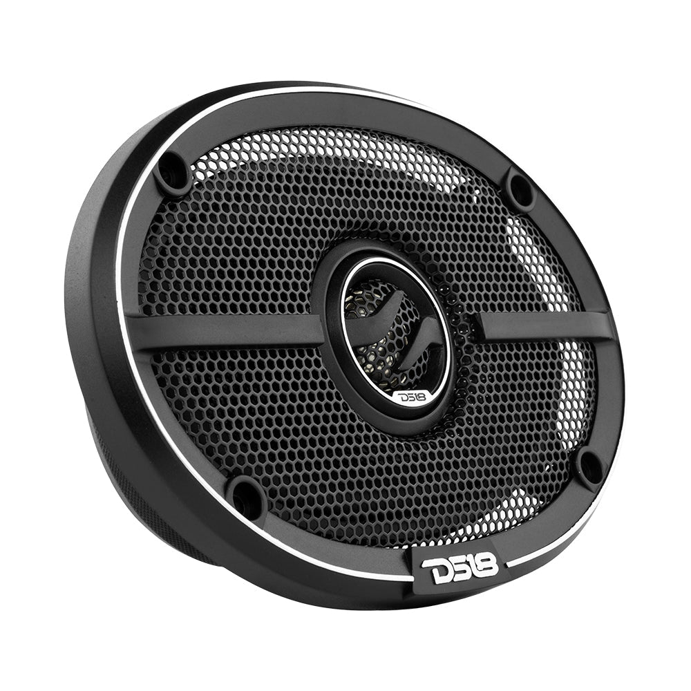 DS18 ZXI 4x6" 2-Way Coaxial Speakers with Kevlar Cone | 60 Watts RMS 4-Ohm