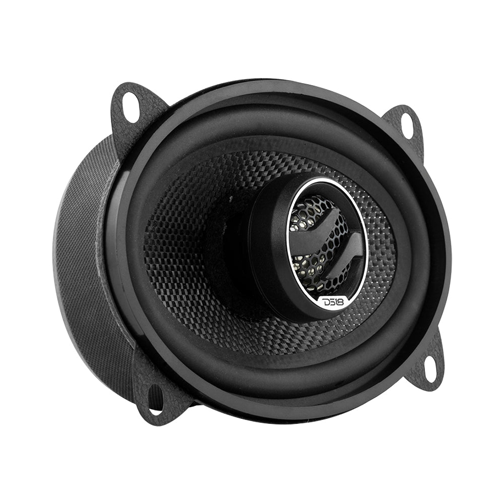 DS18 ZXI 4x6" 2-Way Coaxial Speakers with Kevlar Cone | 60 Watts RMS 4-Ohm