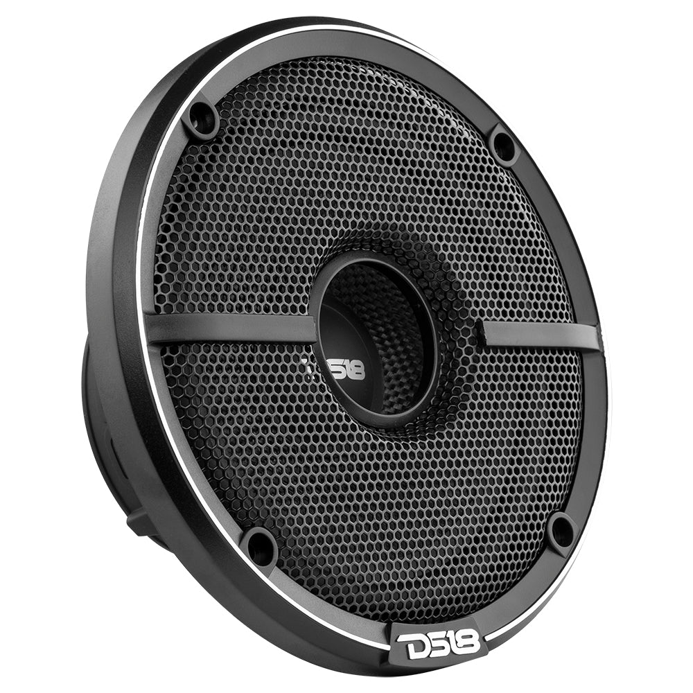 DS18 ZXI 6.5" 2- Way Component Speaker System with Kevlar Cone | 120 Watts Rms 4-Ohm