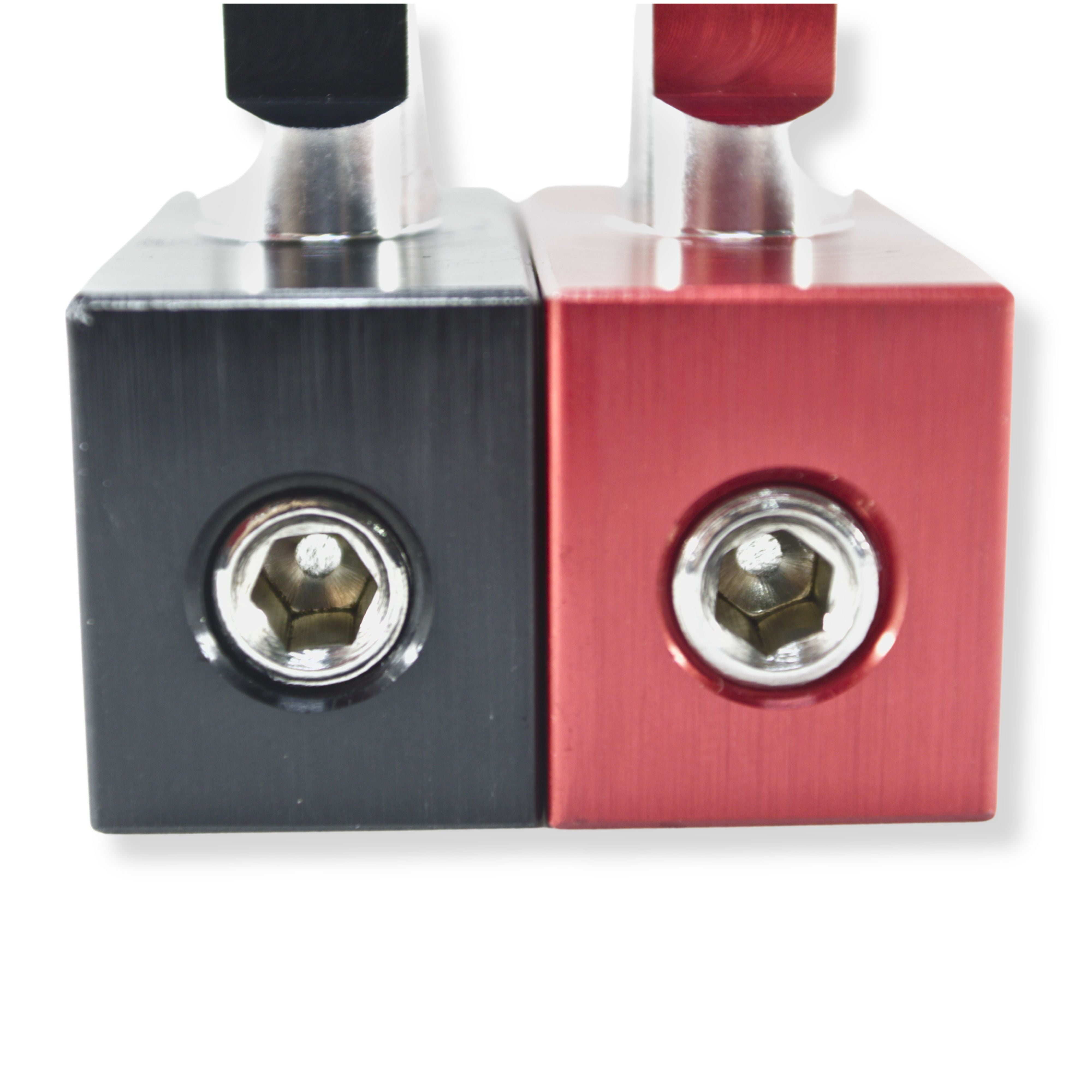 B2 Audio Pair of Dual 0GA to 0GA Amplifier Inputs With Anodized Finish and B2 logo engraved — image 4
