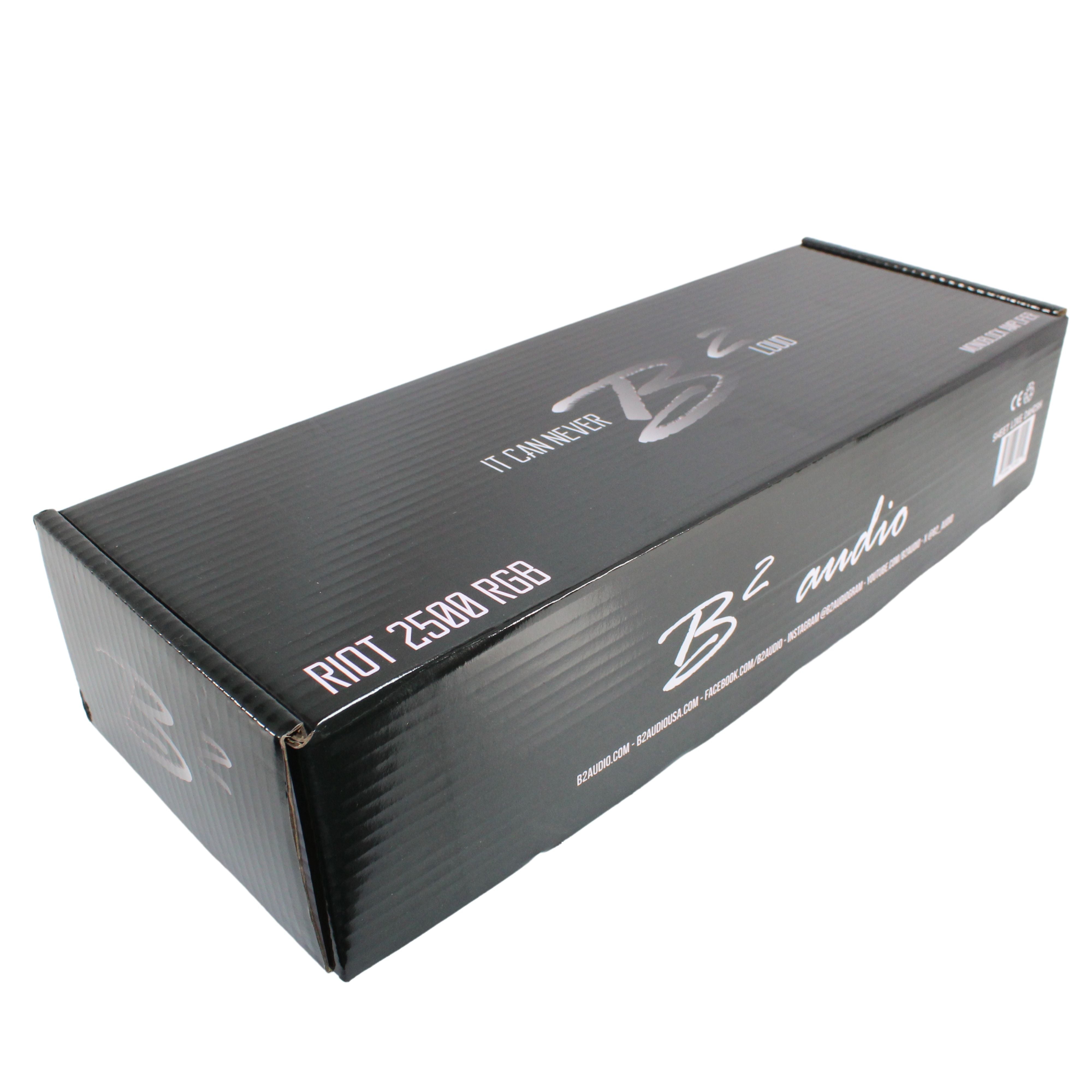 B2 Audio RIOT 2500 RGB Class D Monoblock Amplifier 2500W RMS — image 8