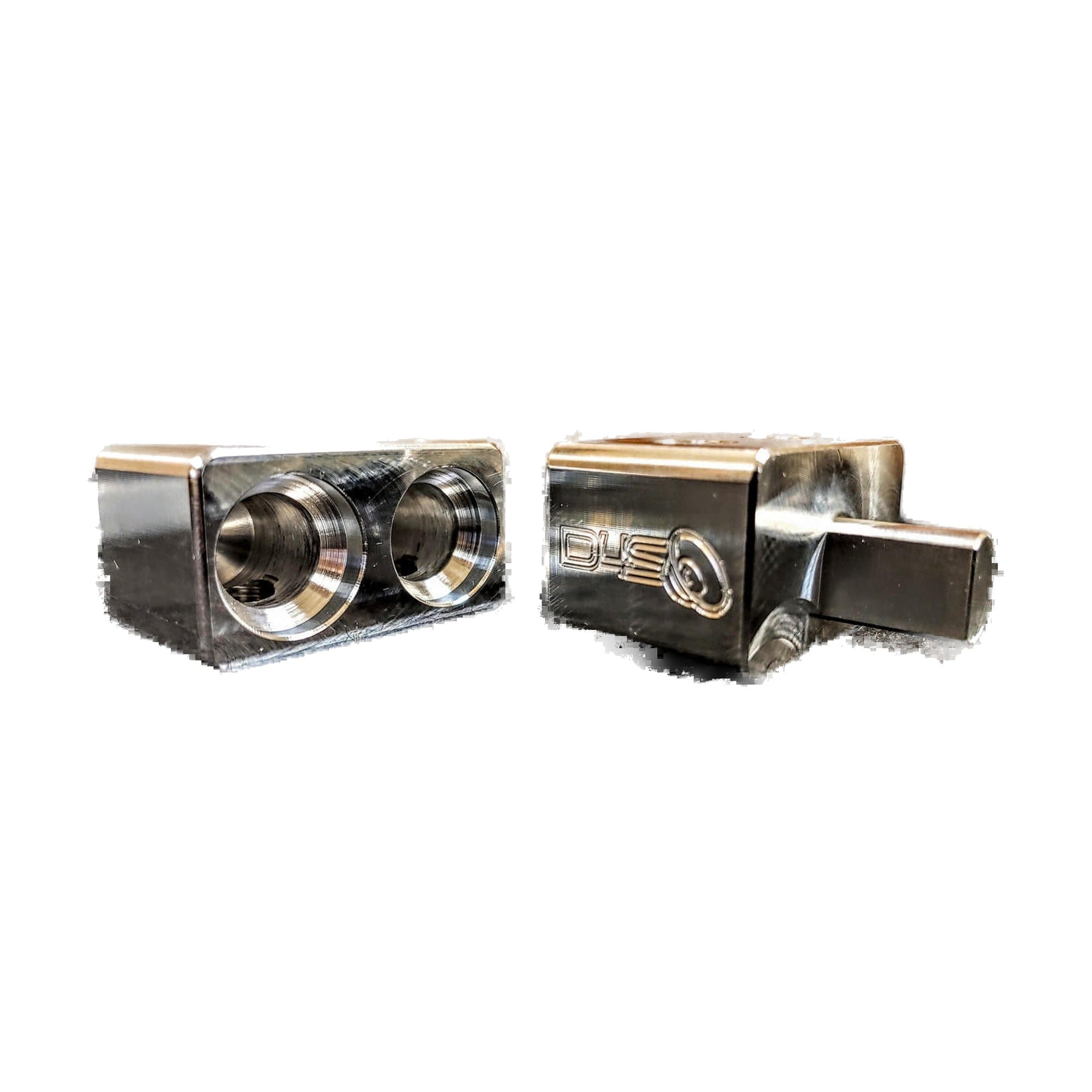 Down4Sound Adapters - 1/0 AWG Dual AMP Input TO 1/0 AWG Single Output (pair) Amplifier