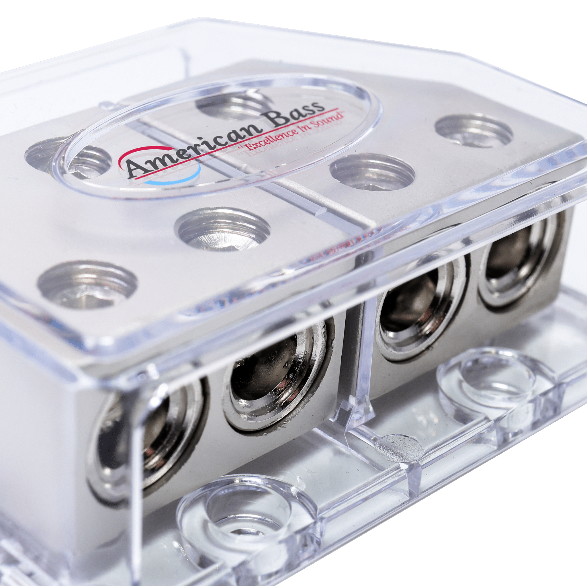 American Bass AB-DB2040 - 0 Gauge Power Distribution Block