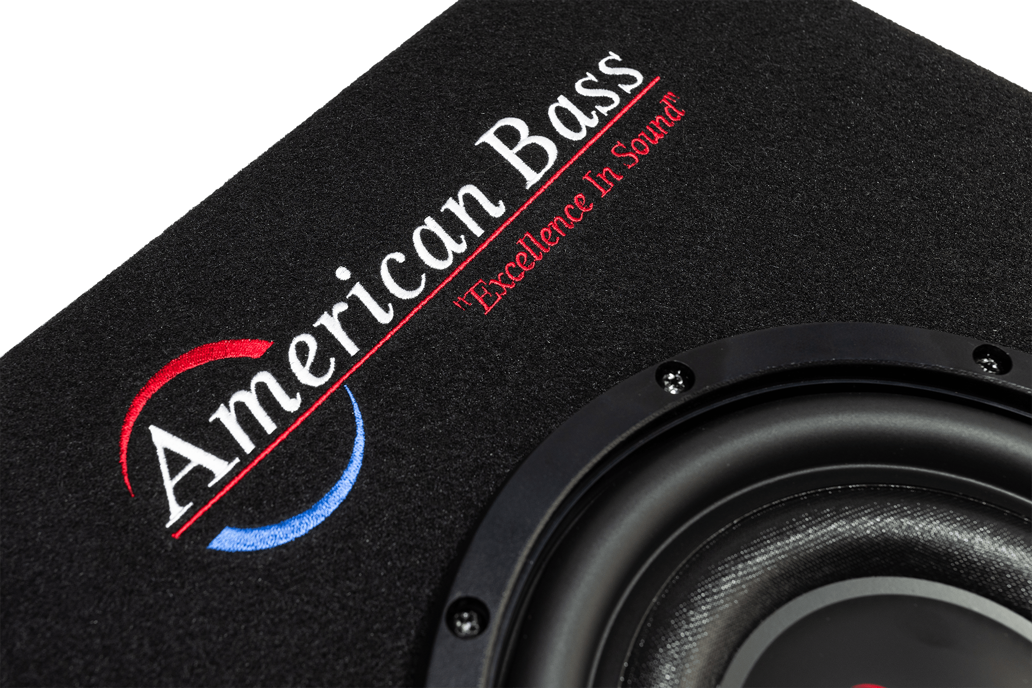 American Bass Downfire Subwoofer Enclosure for Titanium Slim 8"