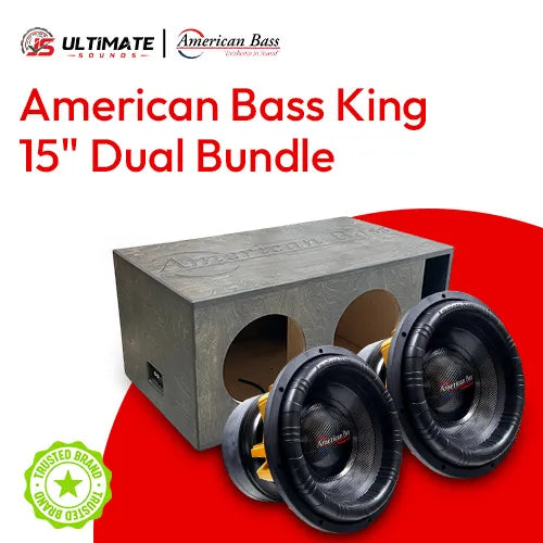 American Bass King 15" Dual Bundle