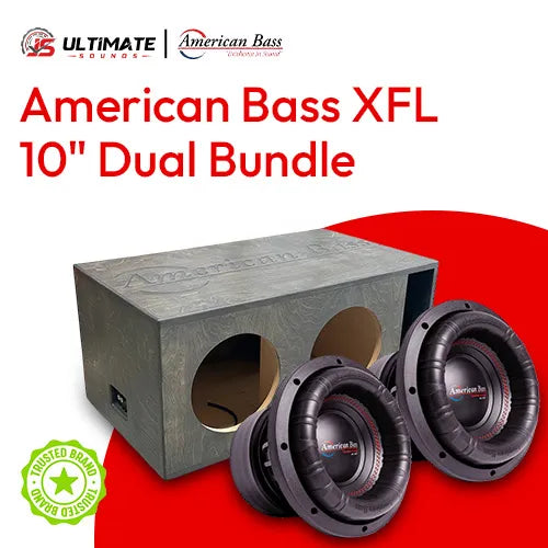 American Bass XFL 10" Dual Bundle