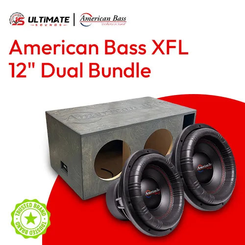 American Bass XFL 12" Dual Bundle