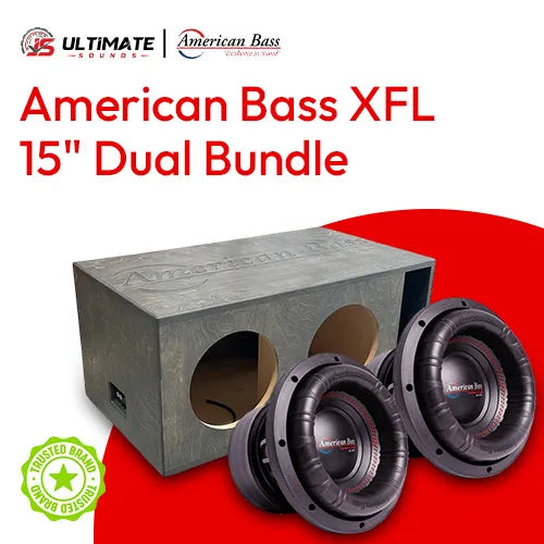 American Bass XFL 15" Dual Bundle