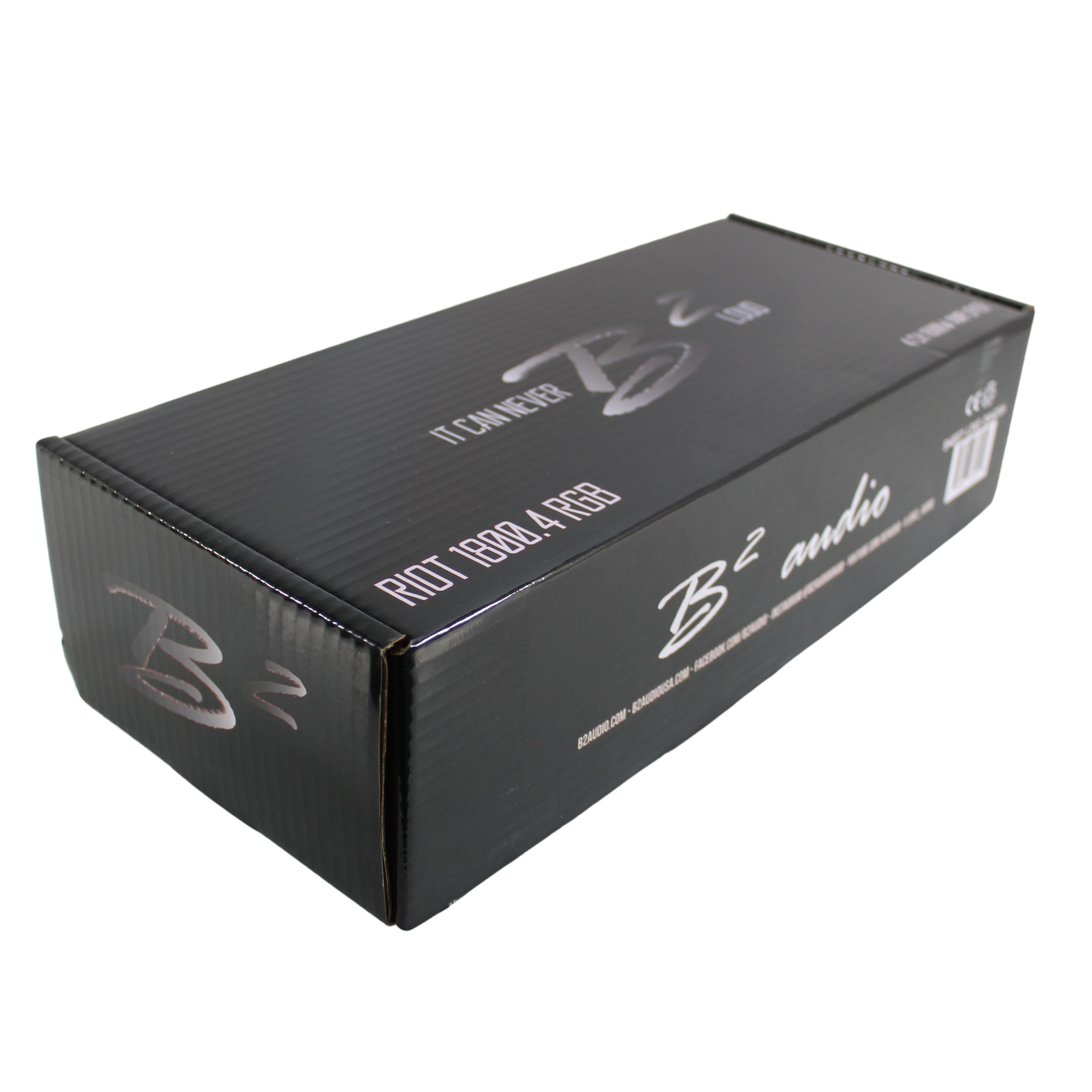 B2 Audio RIOT 1800.4 RGB Class D 4-Channel Amplifier 1800W RMS — image 8