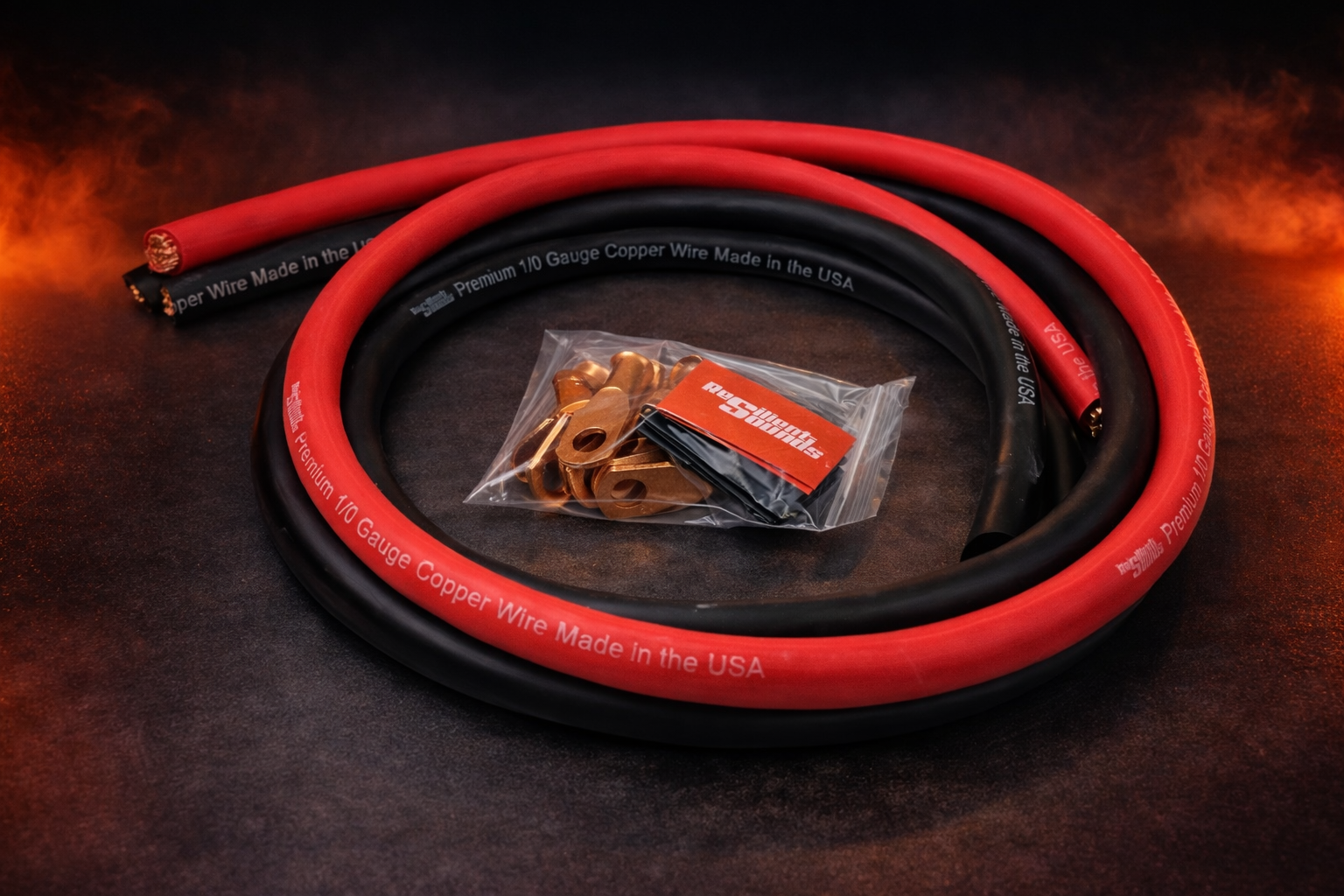 RS Big 3 Upgrade Kit – 1/0 Premium High Conductivity Pure Copper Wire — image 3