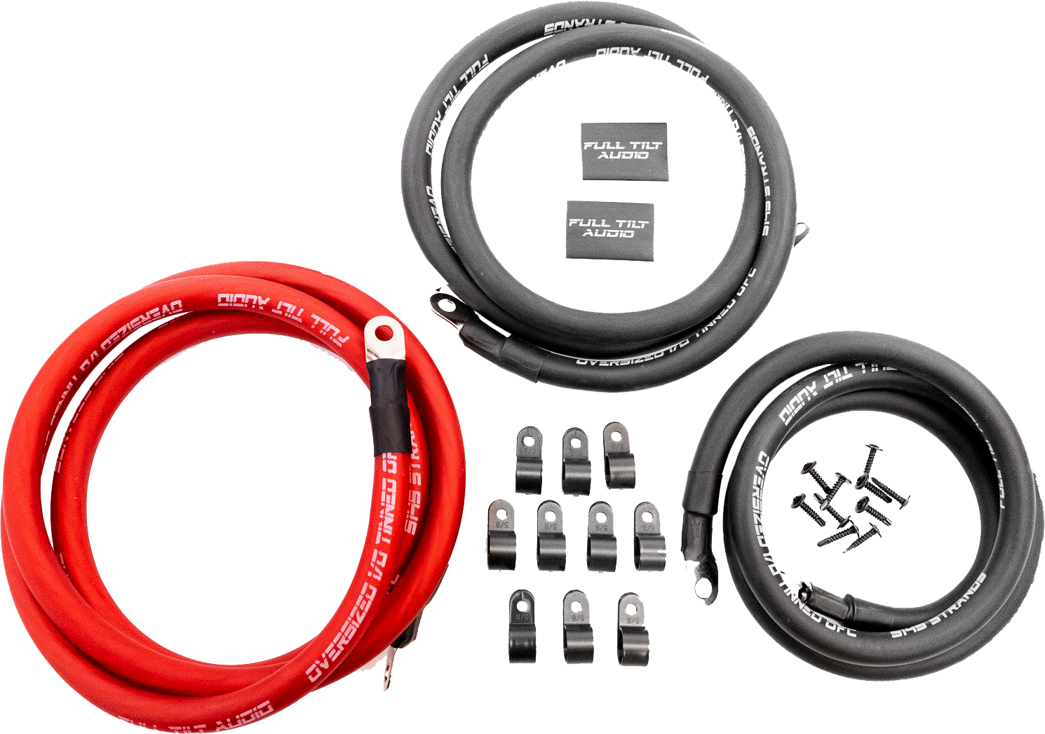 Sundown Audio Full Tilt Audio 100% OFC Big 3 Upgrade Kits