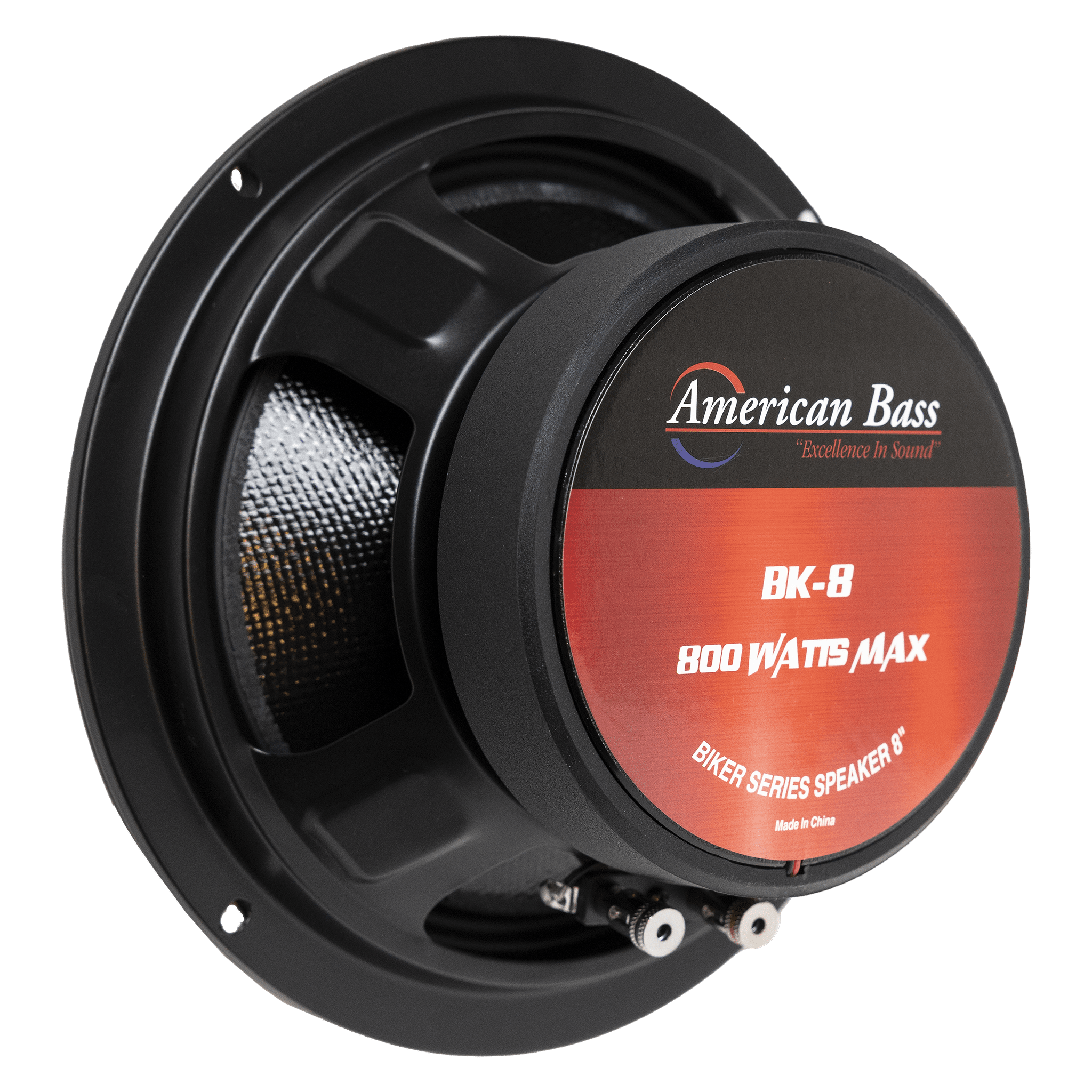 American Bass Biker Series 8" Midrange Speaker 400 Watts