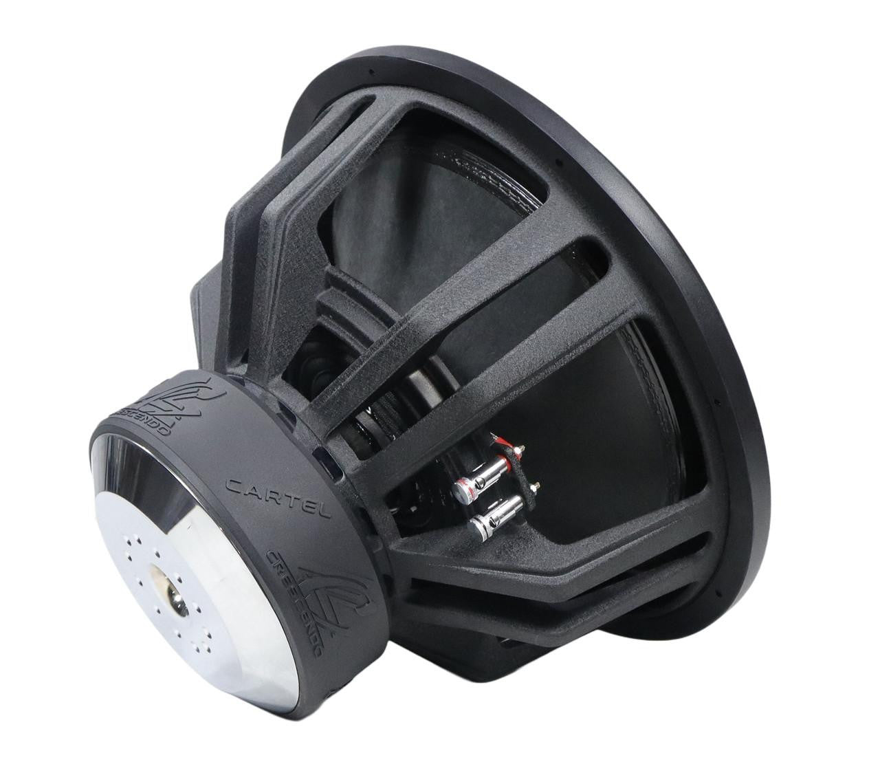 Crescendo Audio Cartel Series 18" Subwoofer 2000W RMS