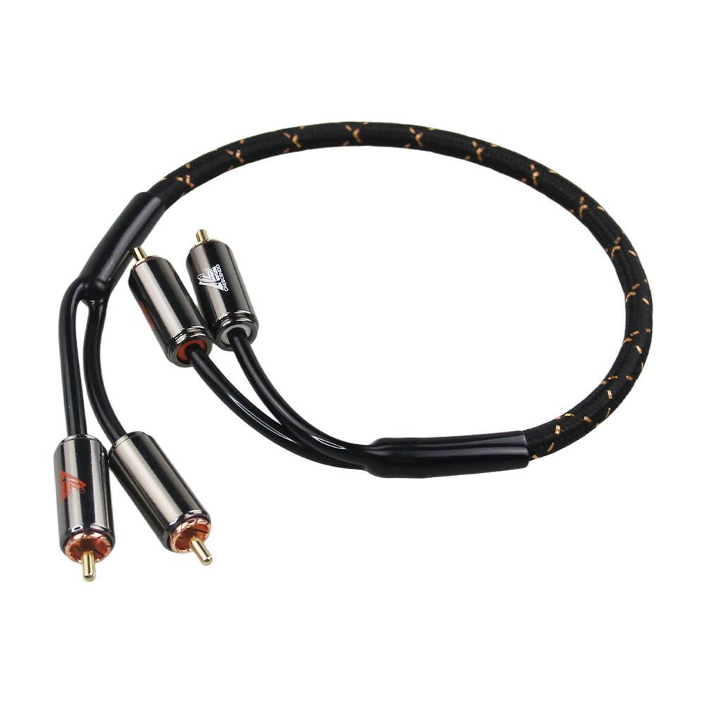 Crescendo Audio Chorusconnects Audiophile Grade 2 Channel RCA Cable 1.5FT