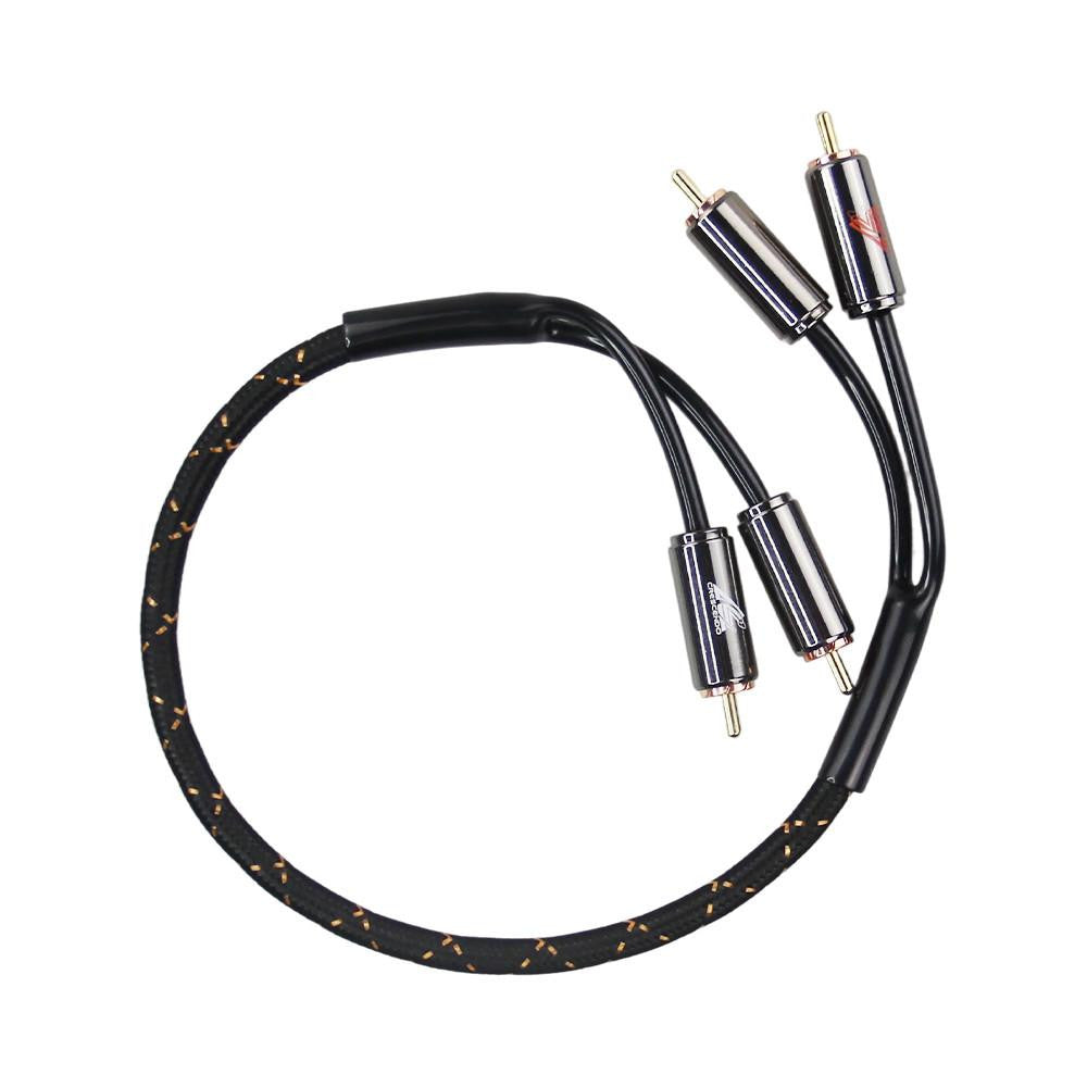 Crescendo Audio Chorusconnects Audiophile Grade 2 Channel RCA Cable 1.5FT