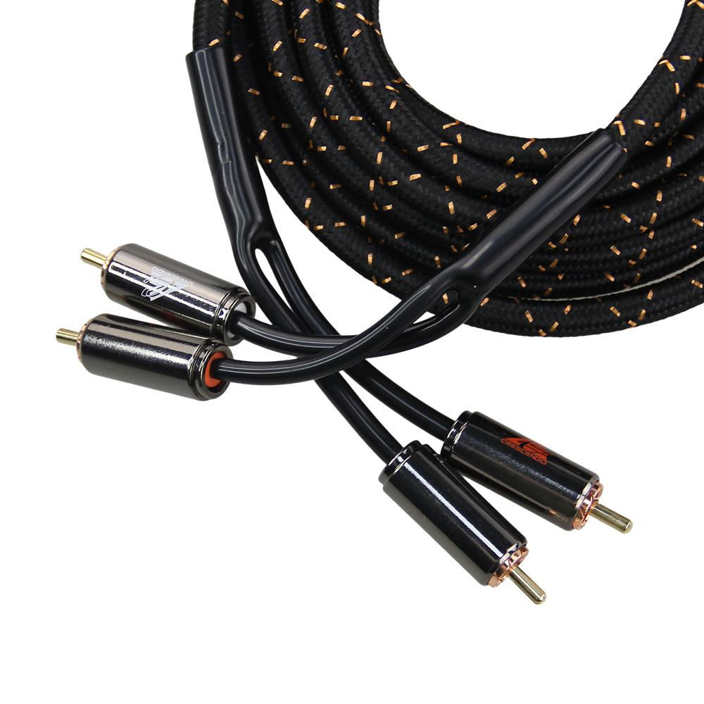 Crescendo Audio Chorusconnects Audiophile Grade 2 Channel RCA Cable 16FT