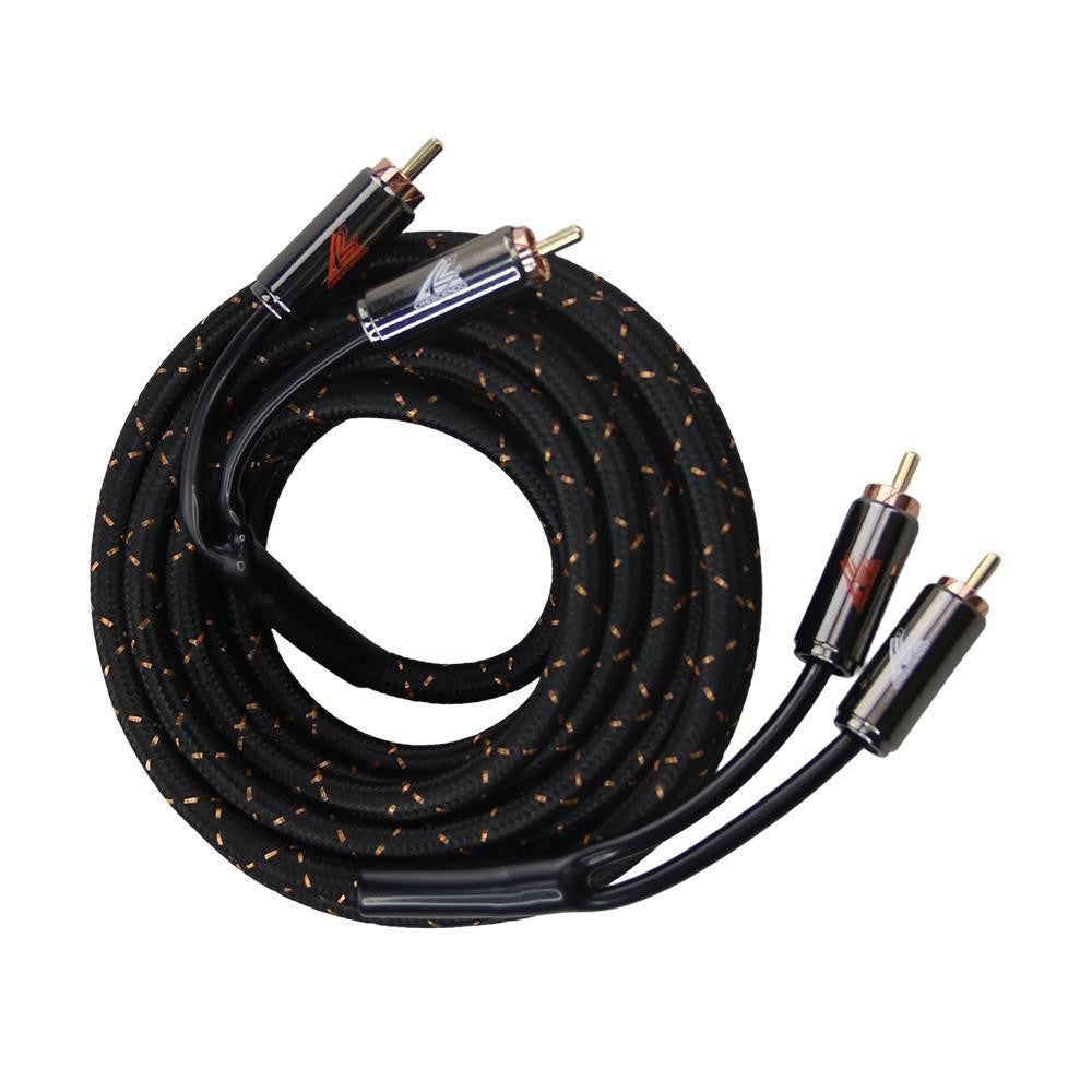 Crescendo Audio Chorusconnects Audiophile Grade 2 Channel RCA Cable 20FT