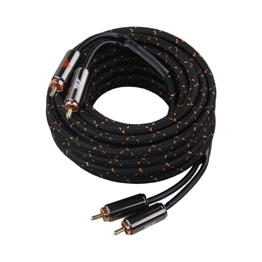 Crescendo Audio Chorusconnects Audiophile Grade 2 Channel RCA Cable 20FT