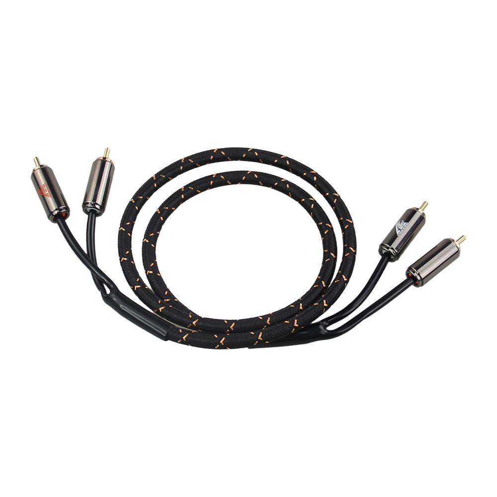 Crescendo Audio Chorusconnects Audiophile Grade 2 Channel RCA Cable 3FT