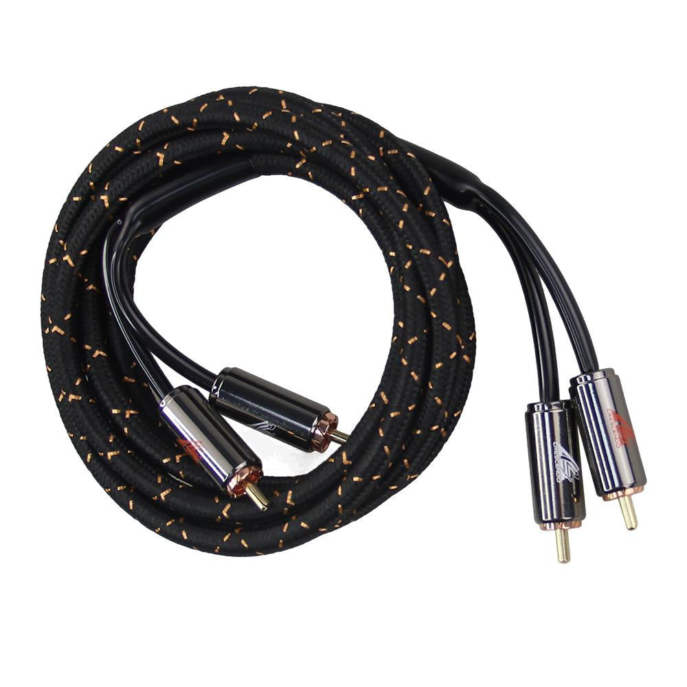 Crescendo Audio Chorusconnects Audiophile Grade 2 Channel RCA Cable 6FT