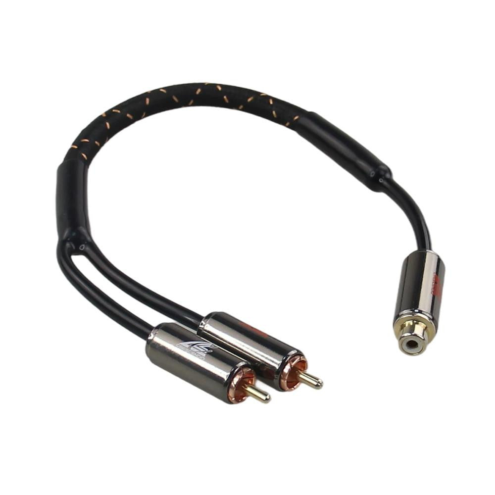 Crescendo Audio Chorusconnects Audiophile Grade 2 Channel RCA Y-SPLITTER