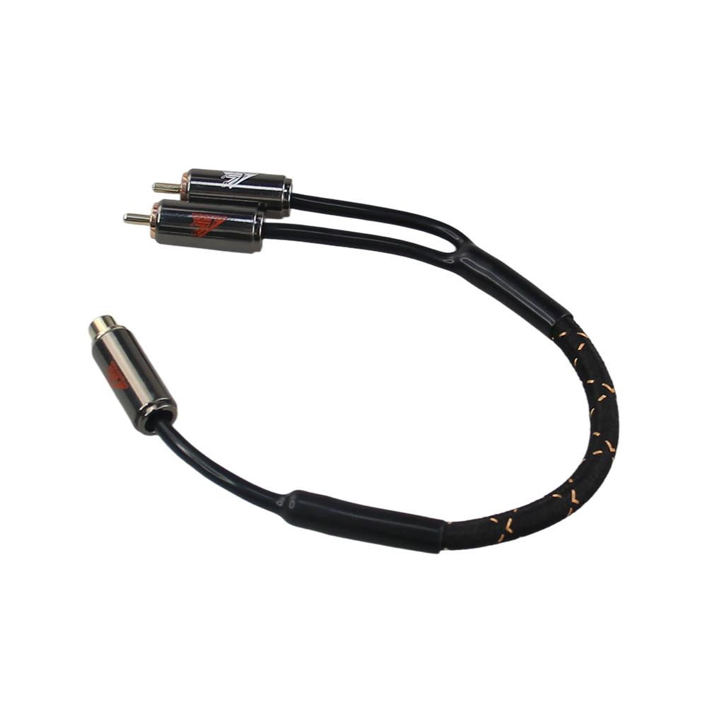 Crescendo Audio Chorusconnects Audiophile Grade 2 Channel RCA Y-SPLITTER
