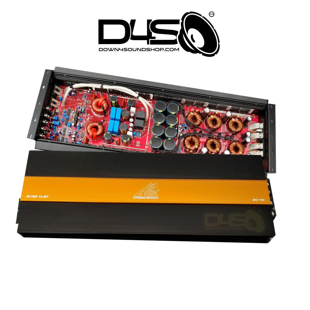 Crescendo Audio BASSCLEF-4K 4000W RMS Amplifier