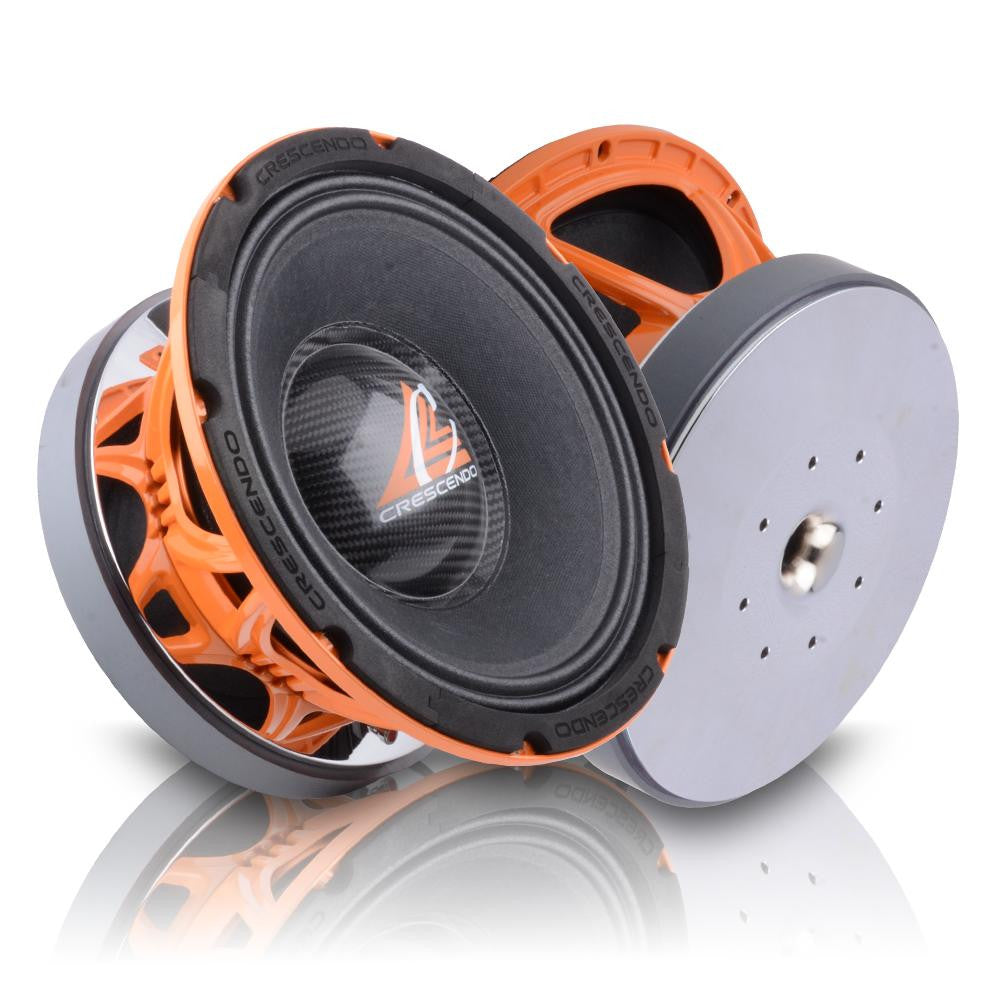 Crescendo Audio MBC Series 10" Midbass Cartel Woofer 1000W RMS Subwoofer