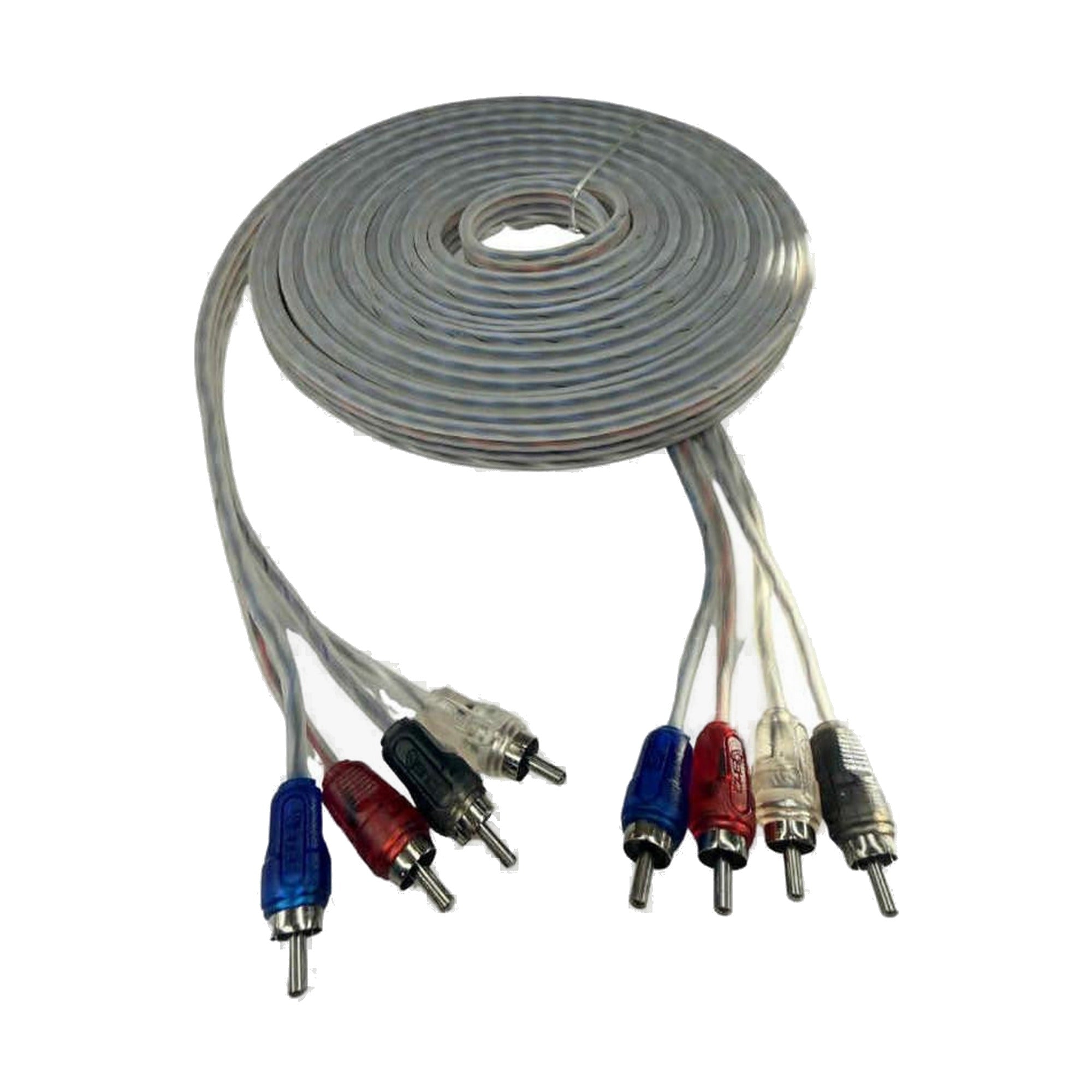Down4Sound 12FT 4-CHANNEL Twisted Pair RCA D4S-4CHRCA12FT-T
