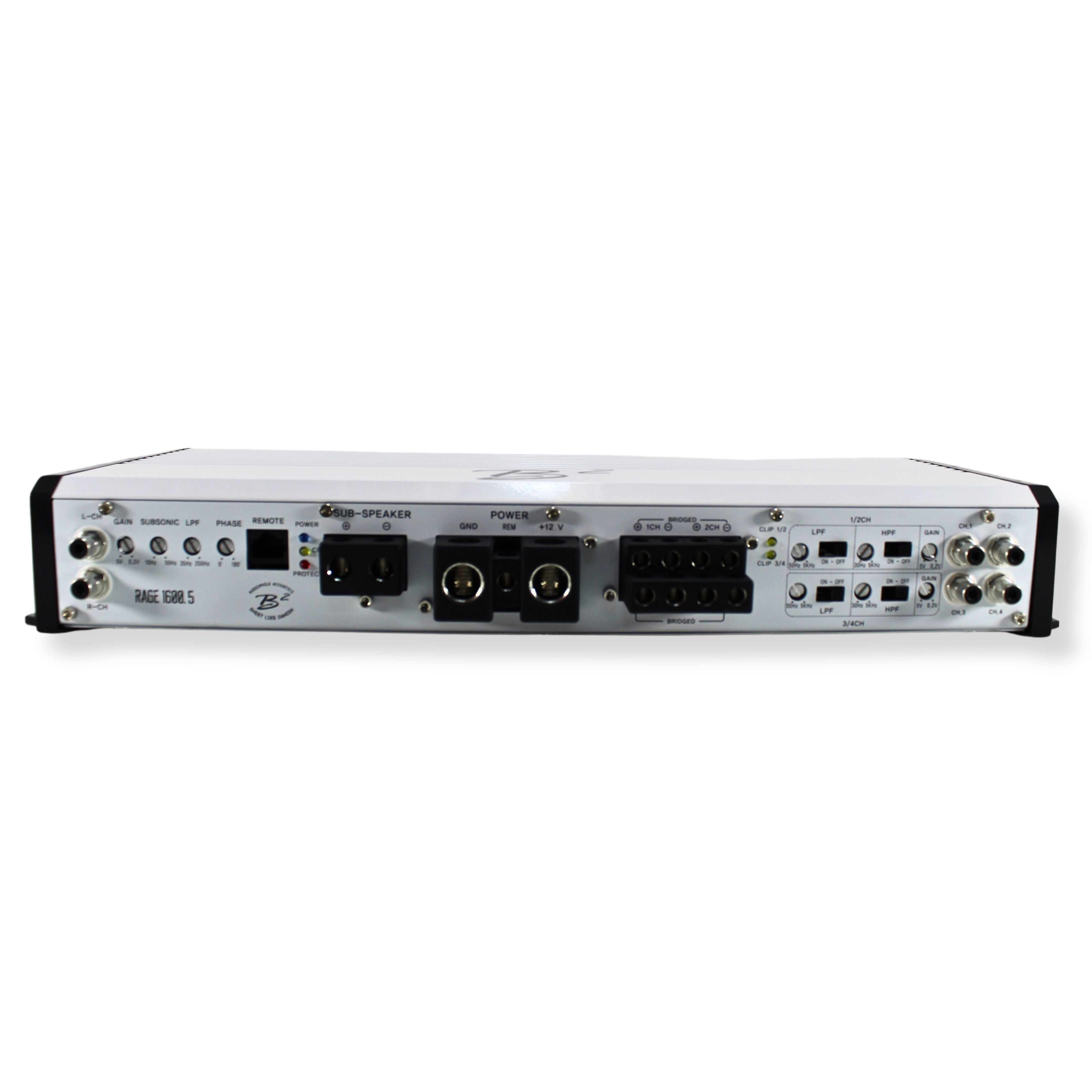 B2 Audio RAGE 1600.5 Class D 5-Channel Amplifier 1600W RMS — image 5