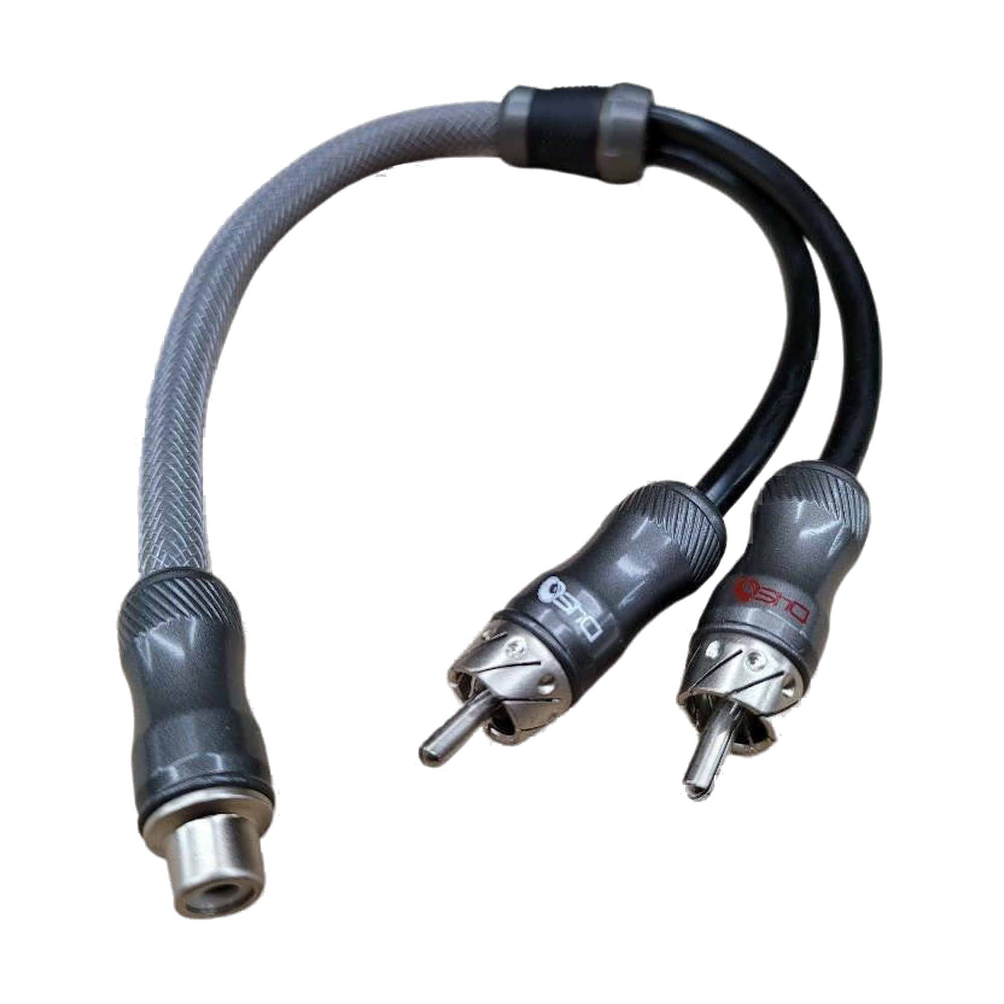 Down4Sound 1-FEMALE TO 2-MALE RCA Y-ADAPTER / Y Splitter