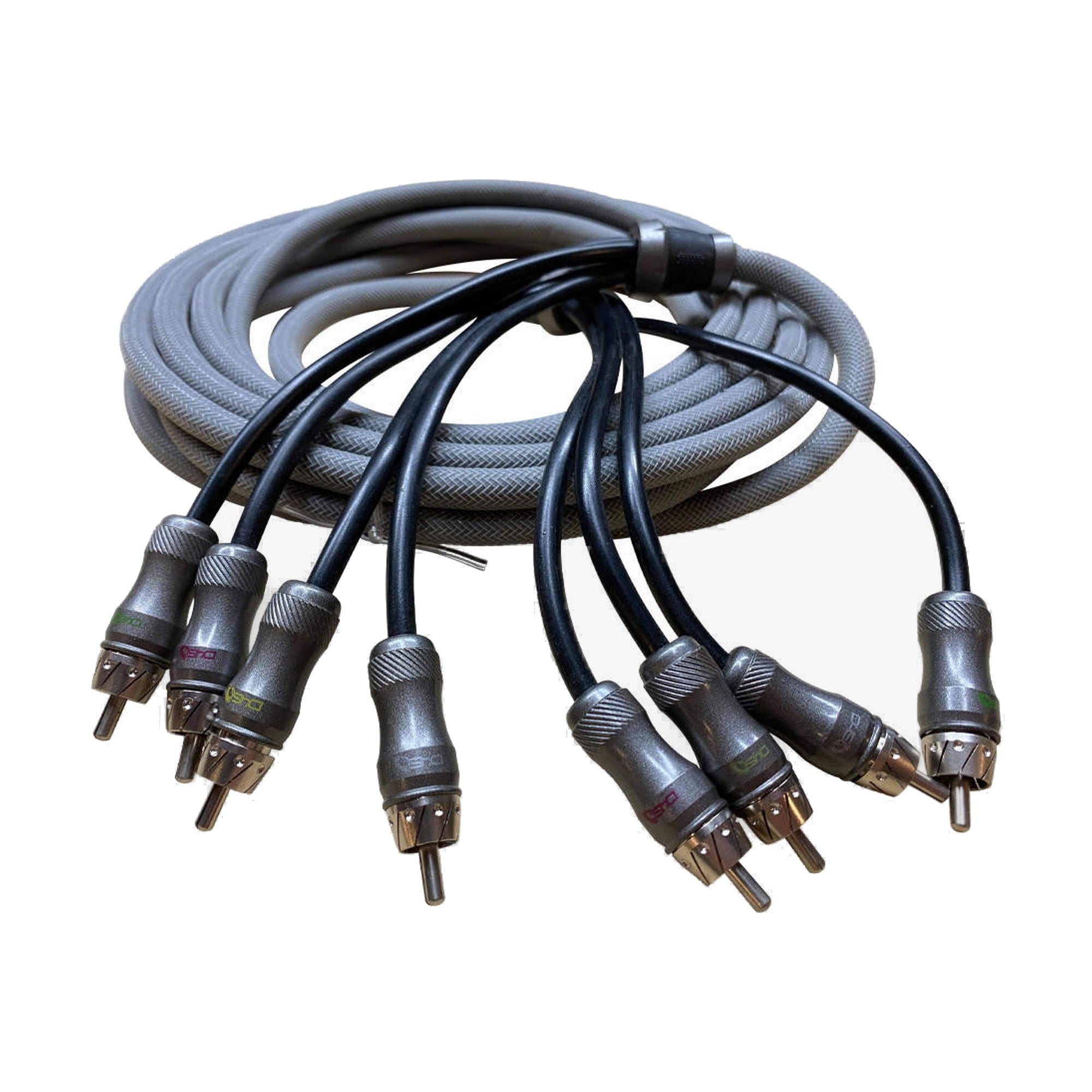 Down4Sound 16 FT 4-CHANNEL Twisted Pair RCA Interconnect Cable