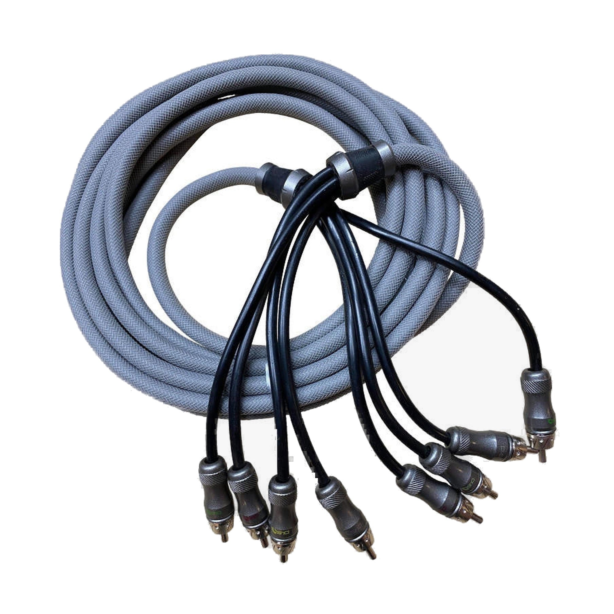 Down4Sound 20 FT 4-CHANNEL Twisted Pair RCA Interconnect Cable