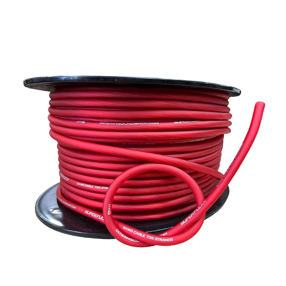 Down4Sound 250FT 8G Tinned OFC Wire